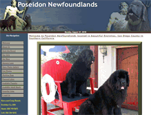 Tablet Screenshot of poseidonnewfoundlands.com